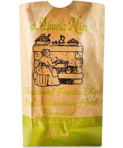 La Abuela Nieves Чіпси картопляні Середземноморські Трави 150 г