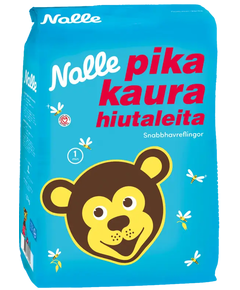 Пластівці вівсяні цільнозернові швидкого приготування Nalle 1,5 кг