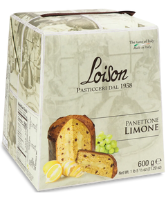 Панеттоне Loison Лимонний крем, родзинки та цукати 600 г
