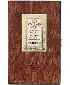 Leonardi Бальзаміко Витриманий 100 Років Gold Reserve в подарунковому боксі 100 мл