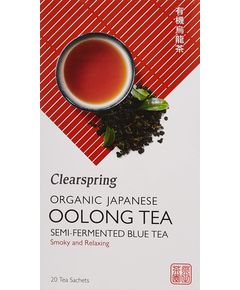 Чай зелений Улун органічний Clearspring пакет 20*1,8г