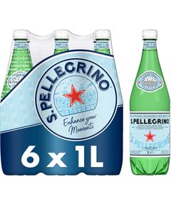 San Pellegrino Вода мінеральна газована пет упаковка 6шт*1 л