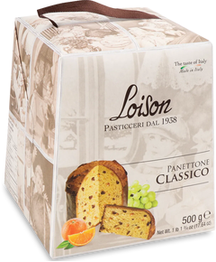 Панеттоне Loison Класичний з цукатами та родзинками 500 г