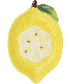 Блюдо керамічне Сицилійський Лимон 20,5 см