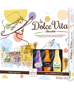 Abtey Набір шоколадних цукерок з лікерними начинками La Dolce Vita 155 г