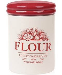 Банка керамічна для зберігання борошна English Home 630 мл