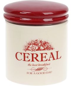 Банка керамічна для зберігання крупи English Home 12,3 см