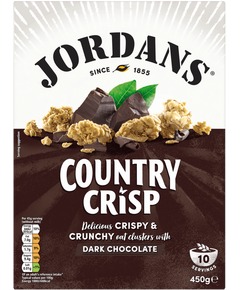 Jordans Кранчі з чорним шоколадом Country Crisp 450 г