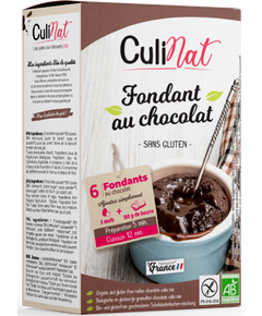 Culinat Суміш для випічки Шоколадний Фондан безглютенова органічна 250 г