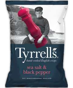 Tyrrell's Чипси картопляні Морська Сіль-Чорний Перець 150 г