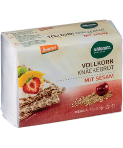 Naturata Хлібці житні цільнозернові з кунжутом органічні 250 г