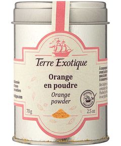 Terre Exotique Пудра з апельсину органічна 70 г