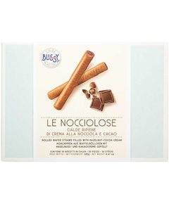 Вафельні трубочки з какао-горіховим кремом Ле Ночолозе Bussy 240 г