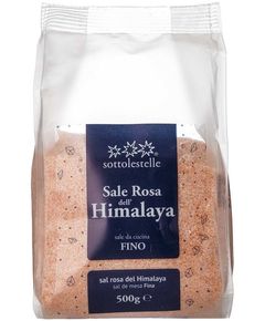 Sottolestelle Сіль Гімалайська рожева дрібна органічна 500 г