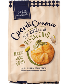 Sottolestelle Печиво з начинкою Фісташковий Крем органічне 200 г