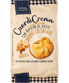 Sottolestelle Печиво з начинкою Солона Карамель органічне 200 г