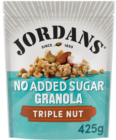 Jordans Гранола без цукру Горіхи 425 г