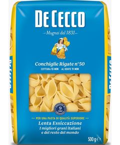 Паста Конкільє Рігате №50 De Cecco 500 г