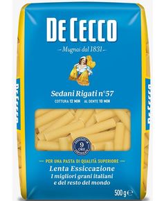 Паста Седані Рігате №57 De Cecco 500 г