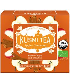 Kusmi Tea Чай трав'яний Яблуко-Кориця органічний пакет 20шт*1,4 г