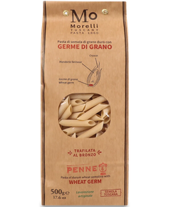 Паста Пенне з пшеничними зародками Morelli 500 г