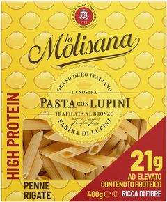 La Molisana Паста протеїнова з люпиновим борошном Пенне Рігате 400 г