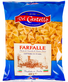 Del Castello Паста Фарфалле 400 г