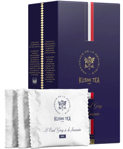 Kusmi Tea Чай чорний Ерл Грей По-Французьки Бергамот-Квітка Апельсина органічний пакет 24*2 г