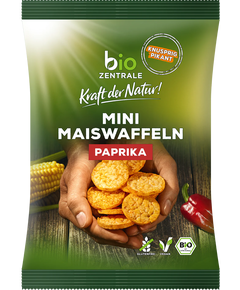 Bio Zentrale Коржики кукурудзяні Паприка безглютенові органічні 50 г