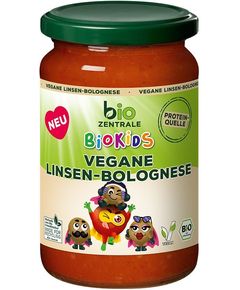 Bio Zentrale BioKids Соус Болоньєзе Веганський з сочевицею дитячий органічний 350 г