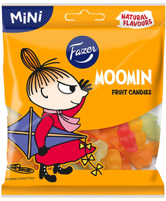 Желейки фруктові веганські Moomin Fazer 80 г