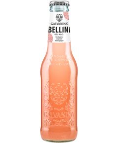 Напій Белліні з додаванням персикового соку середньогазований органічний Galvanina 200 мл