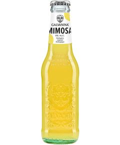 Напій Мімоза з додаванням апельсинового соку середньогазований органічний Galvanina 200 мл