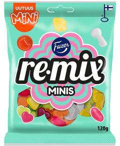 Желейки фруктові Ремікс Міні Fazer 120 г