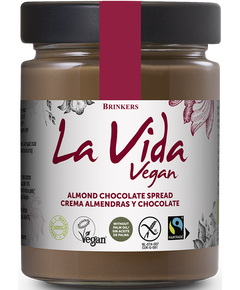 La Vida Vegan Паста шоколадна з мигдалем веганська органічна 270 г