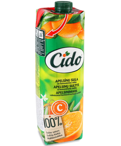 Cido Сік Апельсин 100% 1 л