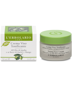 L'Erbolario Крем для обличчя тонізуючий Олія Жожоба-Масло Ши та Каріте 50 мл