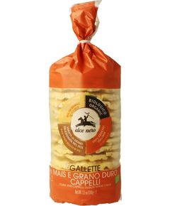 Alce Nero Хлібці пшенично-кукурудзяні органічні 100 г