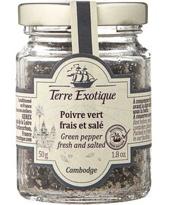 Terre Exotique Перець зелений ферментований в солі з Камбоджі 50 г