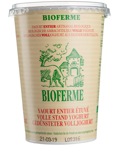 Bioferme Йогурт з цільного молока термостатний органічний 470 г