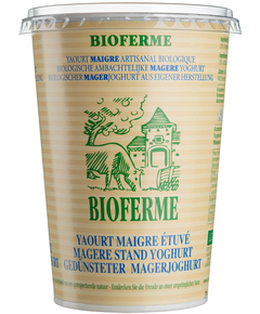 Bioferme Йогурт з знежиреного молока термостатний органічний 470 г
