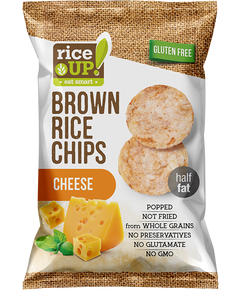 Rice Up Чипси з бурого рису Сир 60 г