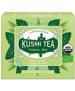 Kusmi Tea Чай трав'яний Вербена-М'ята органічний пакет 20шт*1,2 г