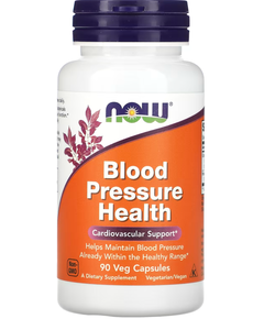 Now Foods Добавка для підтримки нормального артеріального тиску 90 веганських капсул