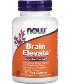 Now Foods Добавка для підтримки роботи мозку 120 веганських капсул