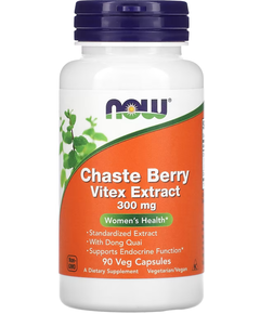 NOW Foods Екстракт Вітексу Священного 300 мг 90 веганських капсул
