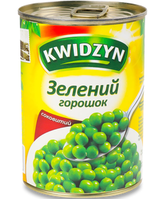 Kwidzyn Горошок зелений 400 г