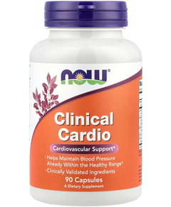 Now Foods Clinical Cardio Підтримка серцево-судинної системи 90 капсул