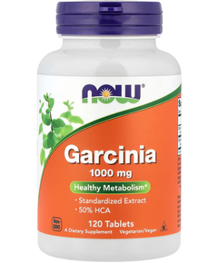 Now Foods Гарцинія 1000 мг 120 веганських таблеток