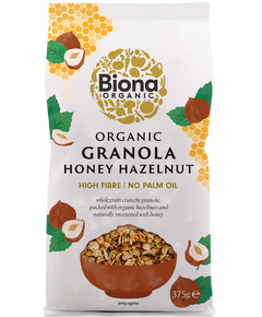 Гранола Мед-Фундук органічна Biona Organic 375 г